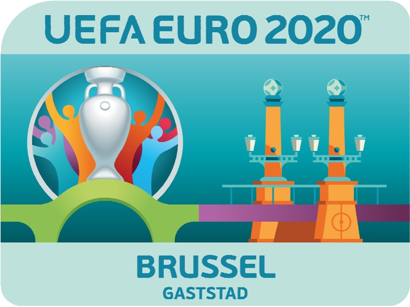 EK 2021 logo Brussel